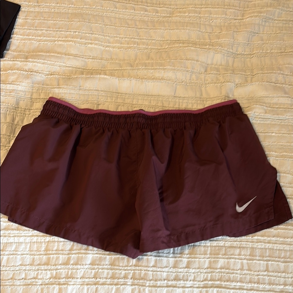 Nike Women's Burgundy Shorts
